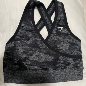 Gymshark camo bra